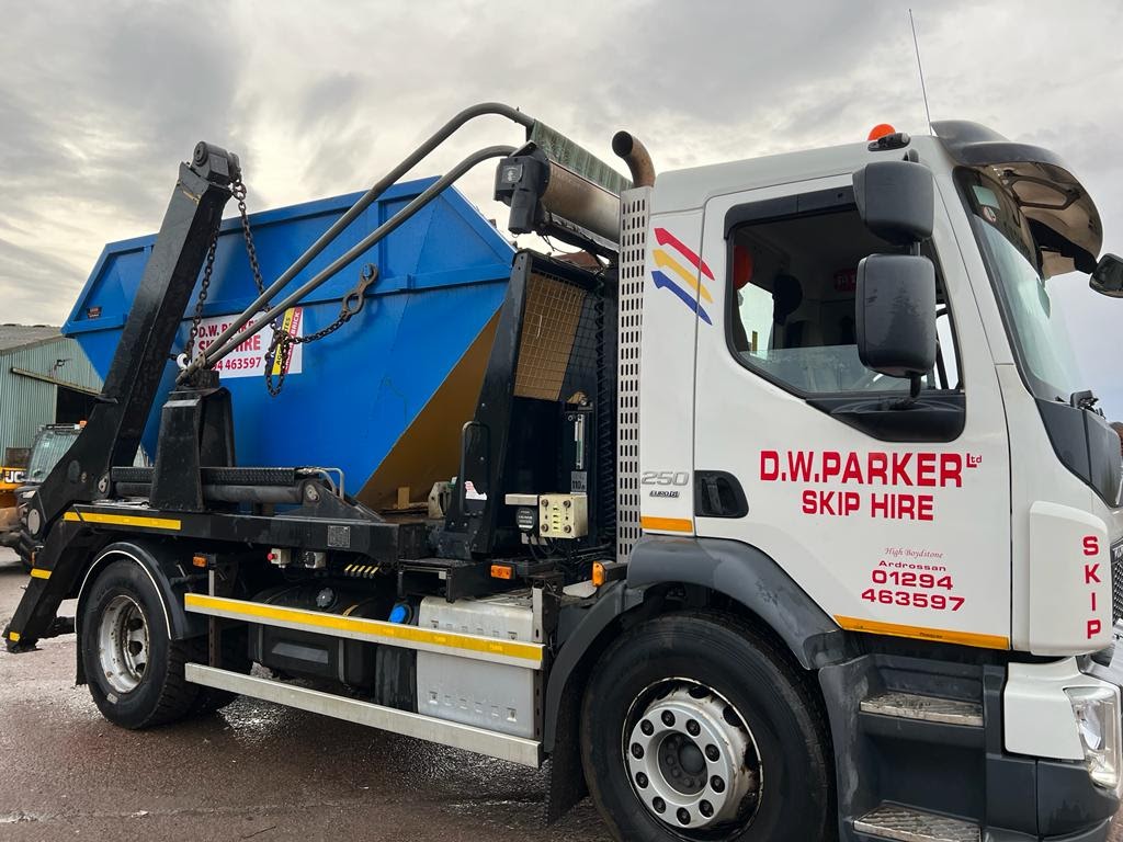 D. W Parker Skip Hire Looking for skip hire in Ayrshire?